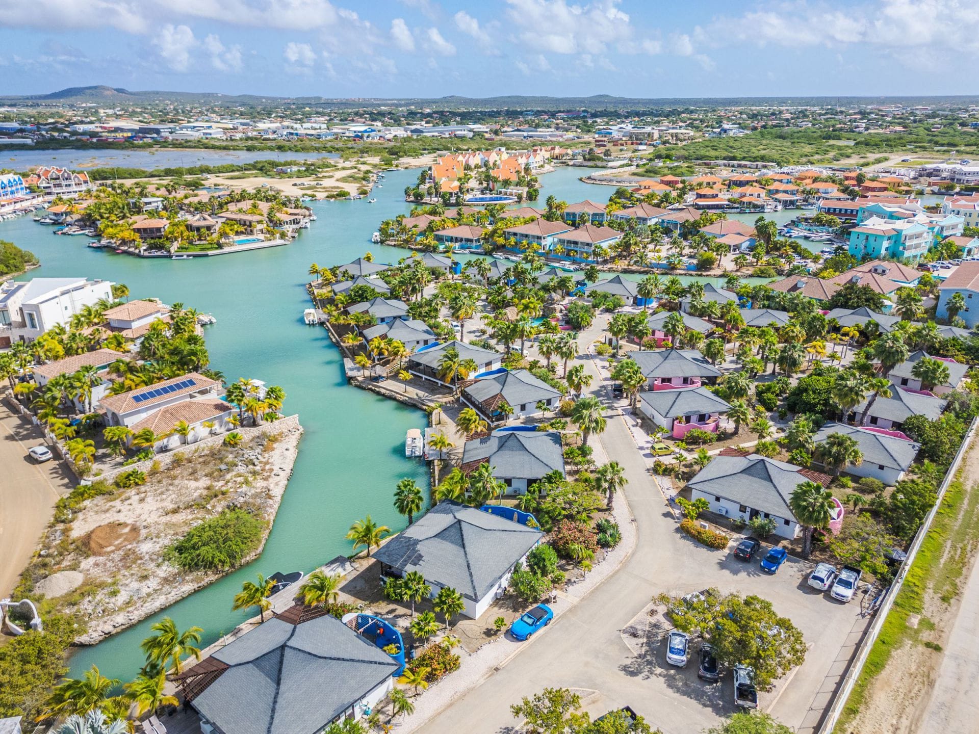 Waterlands Village from above