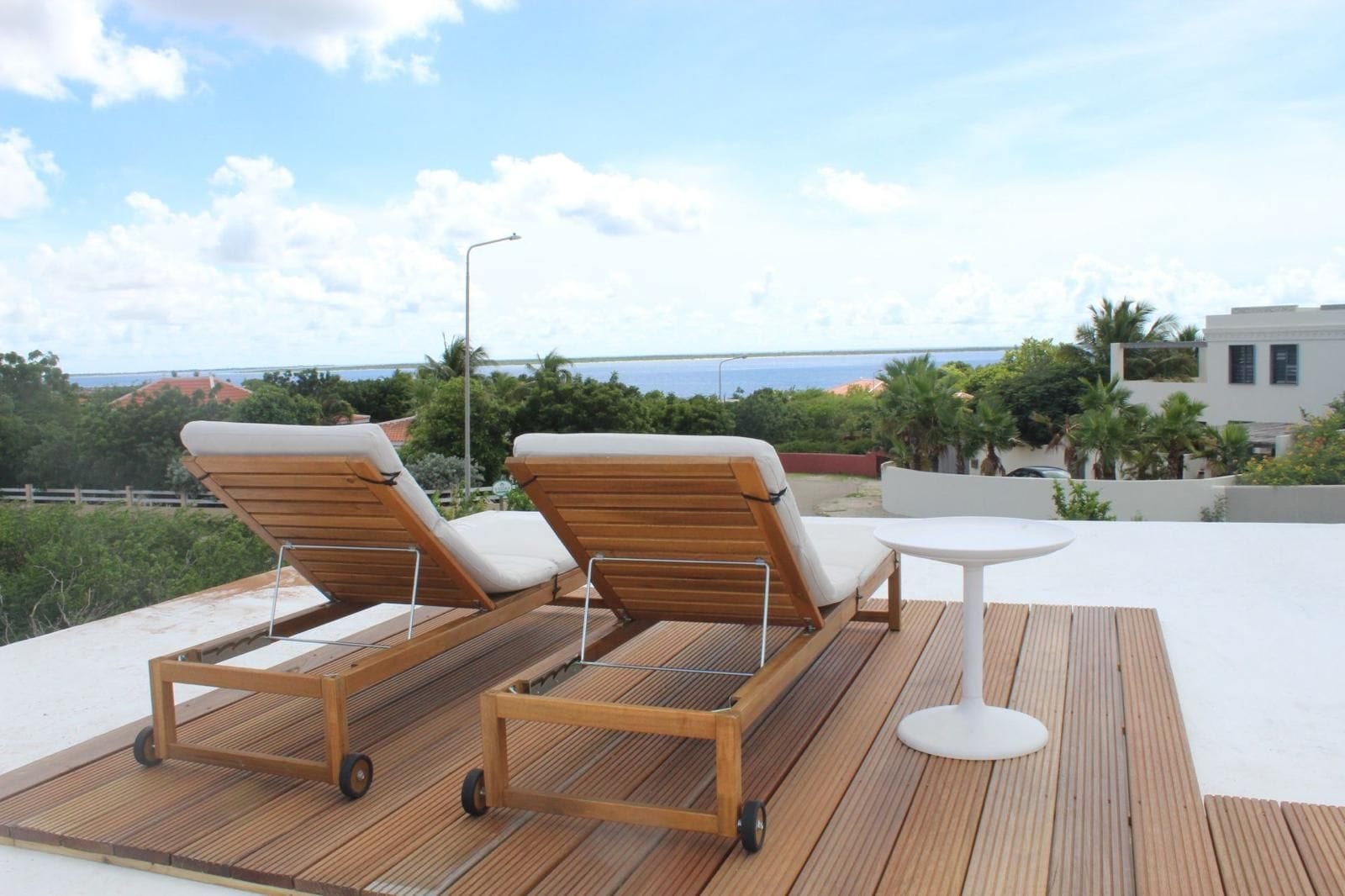 Dachterrasse mit Meerblick